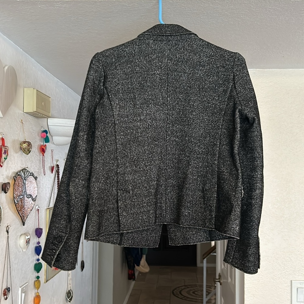 J Crew Gray WOOL Business Jacket - Picture 6 of 6